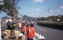 愛媛マラソン　フィルムにて（Trip35,FujiilmC200)