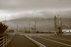 ホルガレンズにて　雨の切れ間