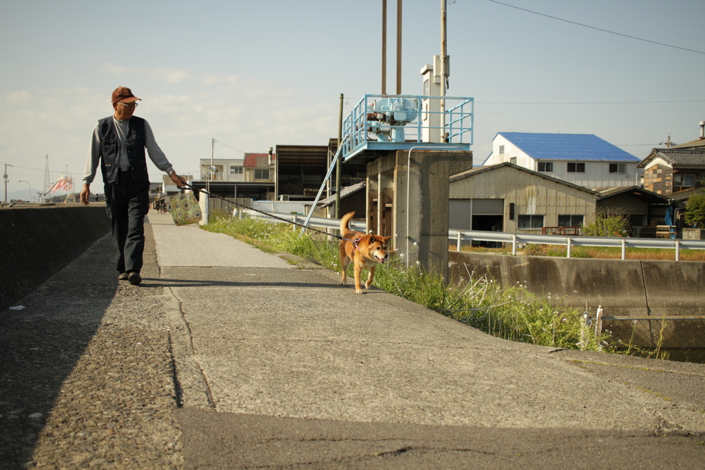 会長さんとモクちゃん16才
