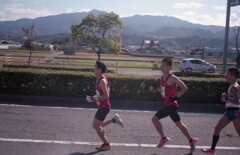 愛媛マラソン　フィルムにて（Trip35,FujiilmC200)