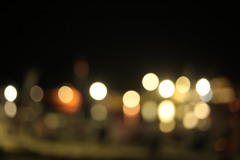 インテンショナルピンボケ　北条港