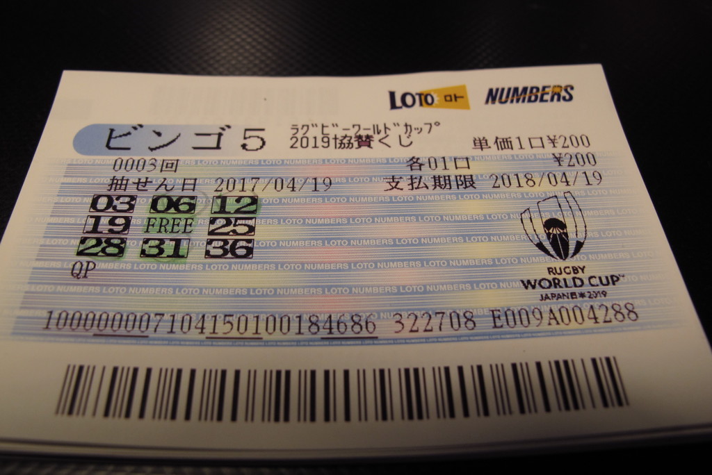 ビンゴ！　ビンゴ！