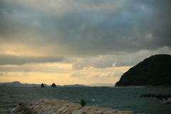 今日の鹿島と海