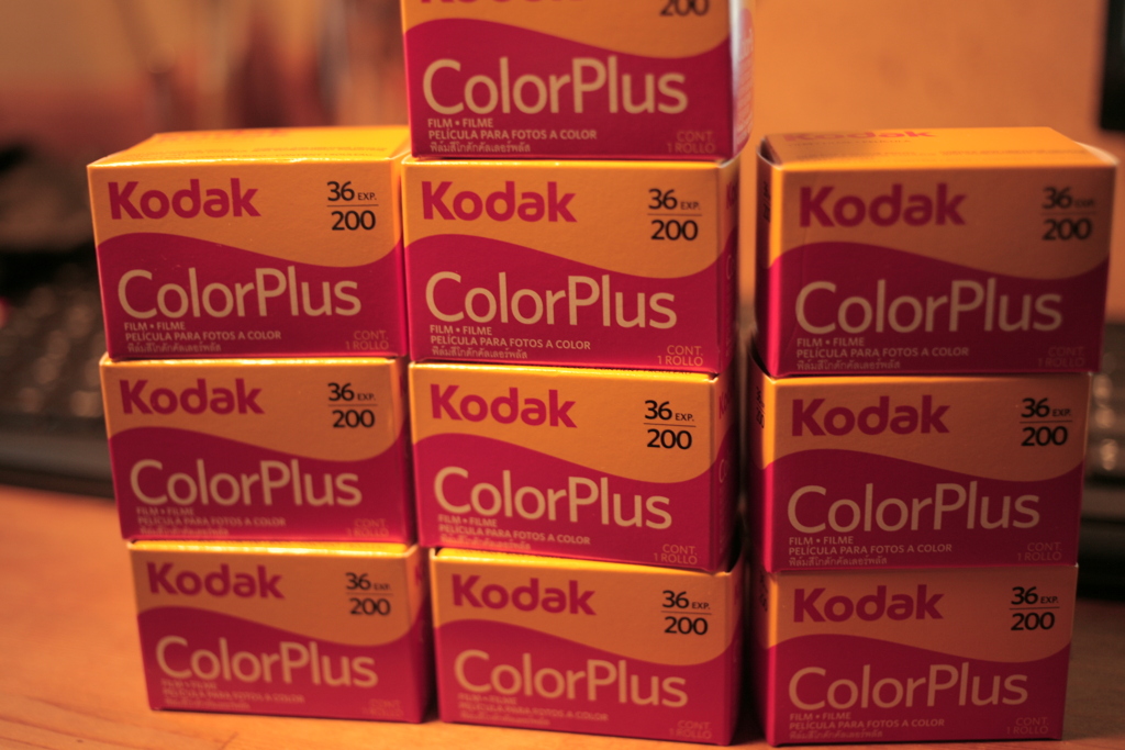 Fujiの安いのが生産中止らしいからKodakゲッツ