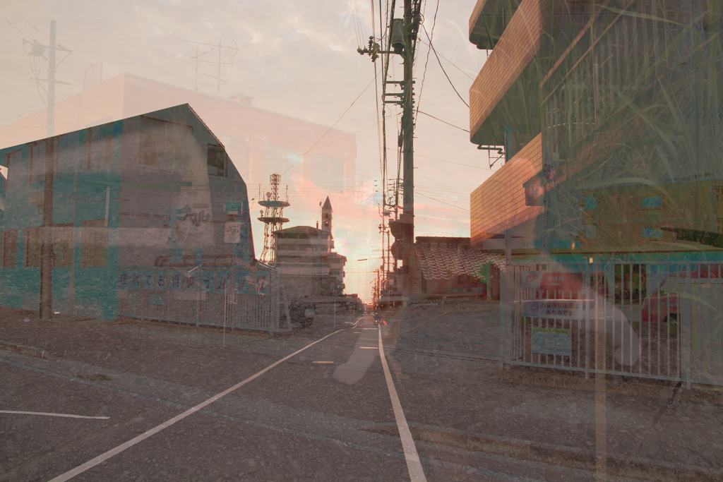 全く別写真3枚を無理やりHDR合成