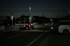 暗くなるのがはやくなった