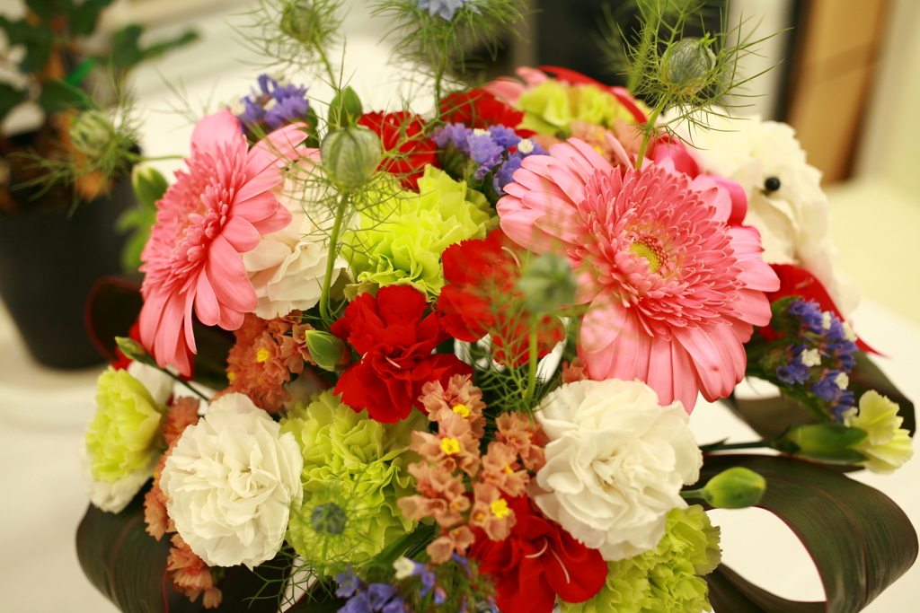 ココさん所のアレンジメントフラワー