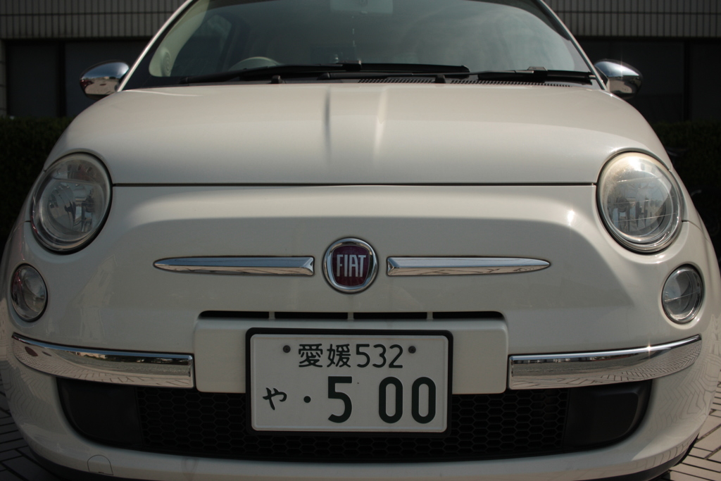 チンクエチェント、ナンバーも500