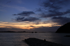 明日は台風が来る