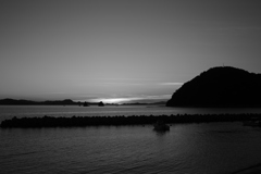 今日も日が暮れる