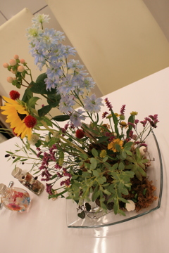 ココちゃんとこの生け花