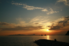 瀬戸の夕暮れ
