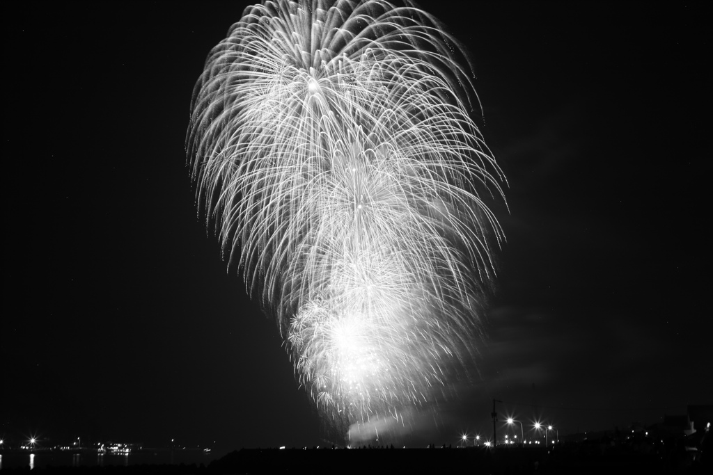 風早海まつり2019　モノクロ