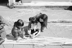 奥本さん北条旅行　モノクロ