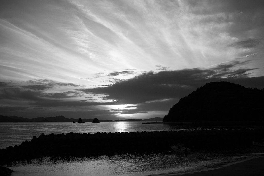 明日は雨なんだそうな