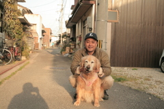 みゅうちゃんと私　坂田さん撮影