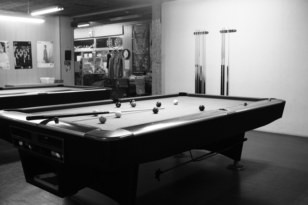 ビリヤード30分練習