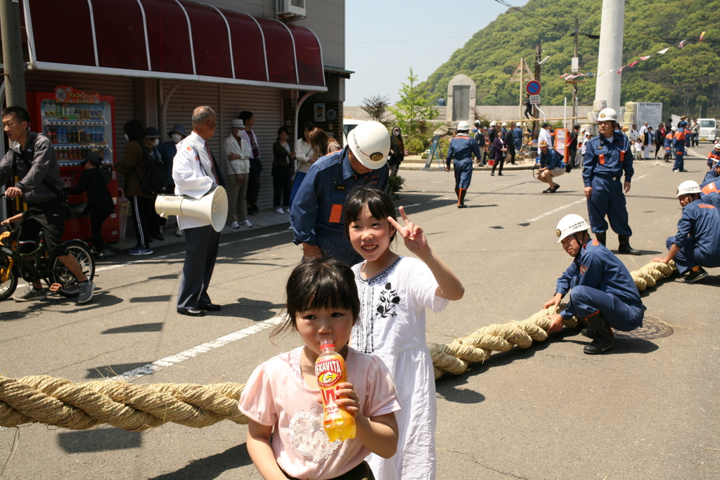 まりんちゃんとあいりちゃん