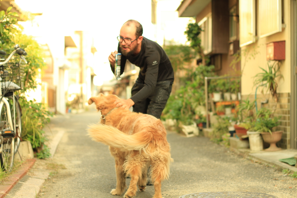 フランス人にもモテモテのみゅうちゃん