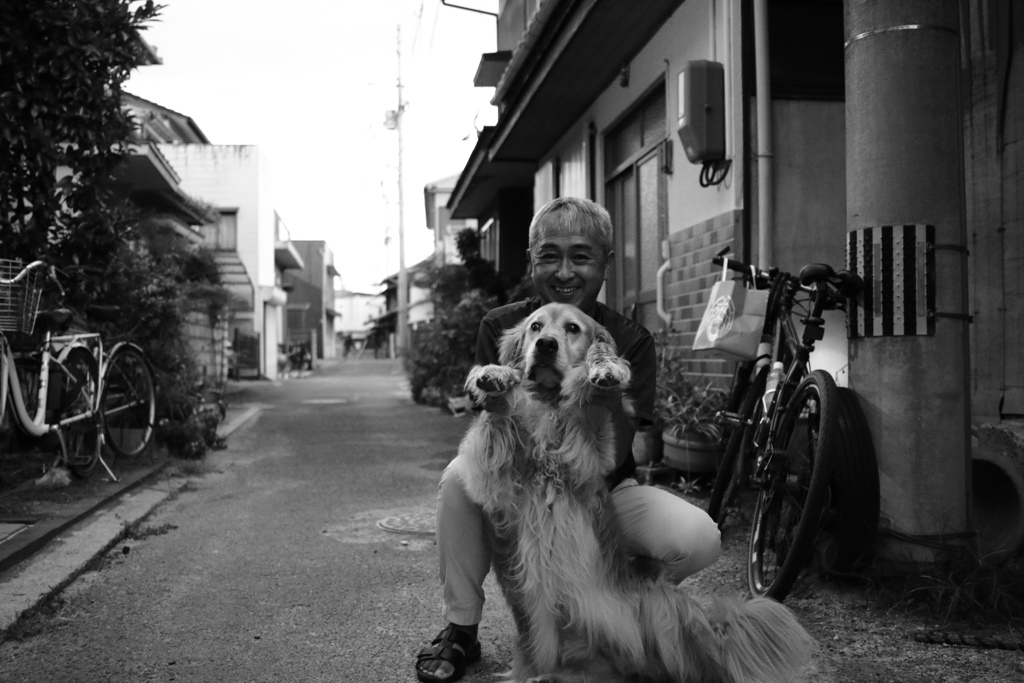 坂田さんとみゅうちゃん　モノクロ