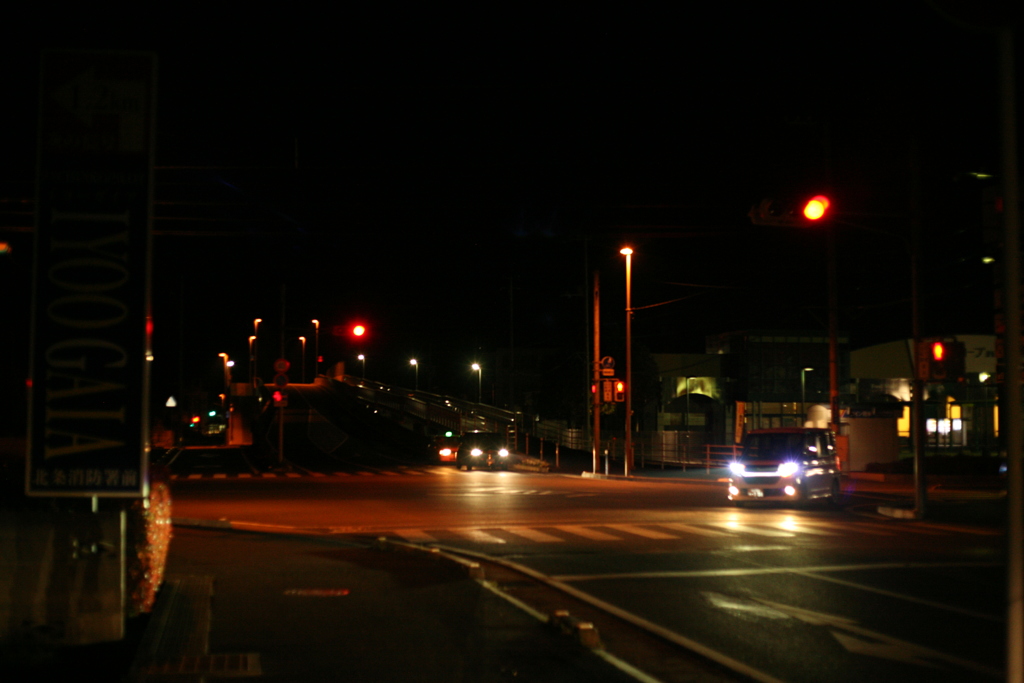 田舎の夜はつまらん　!(^^)!