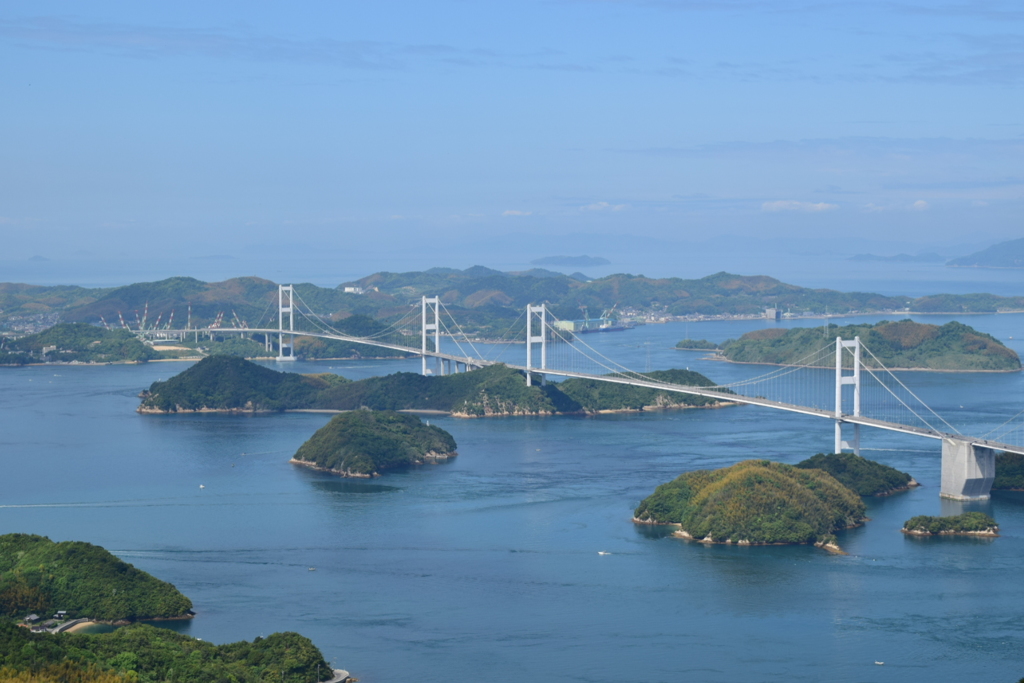 しまなみ海道(来島海峡大橋)