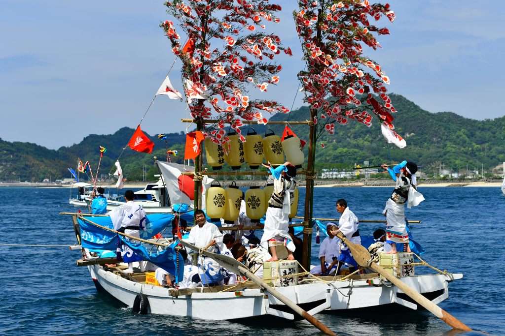 かなり のどかなお祭り