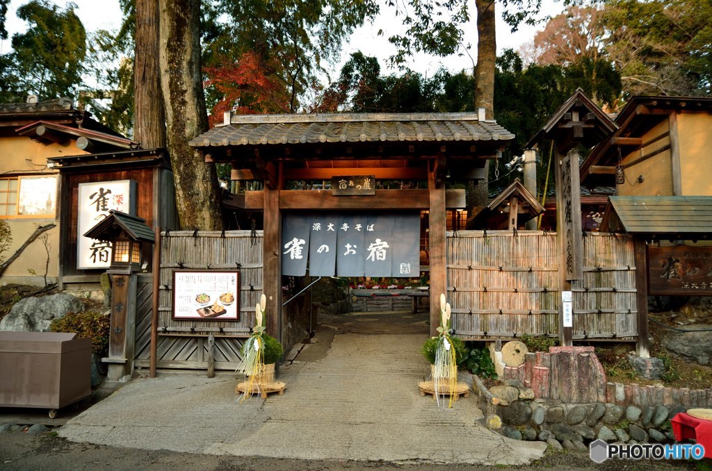 深大寺のお蕎麦屋さん