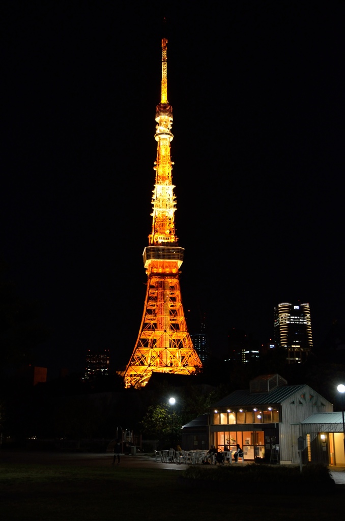 芝公園より