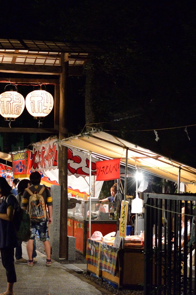 秋祭り　屋台