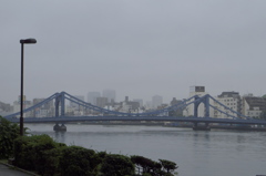 雨の清洲橋