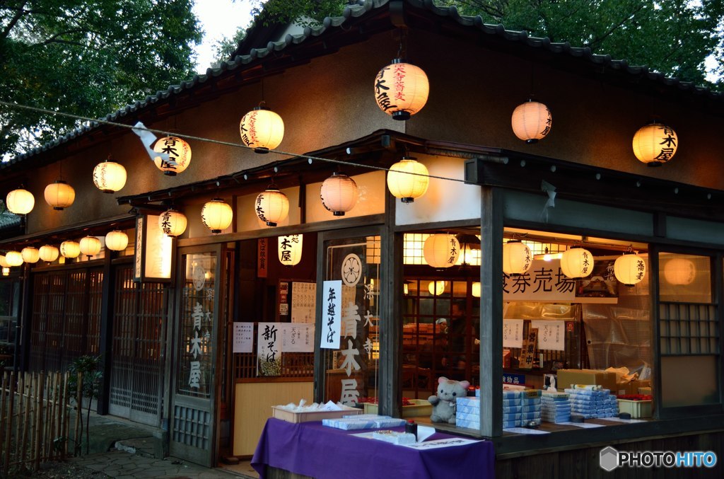 深大寺のお蕎麦屋さん