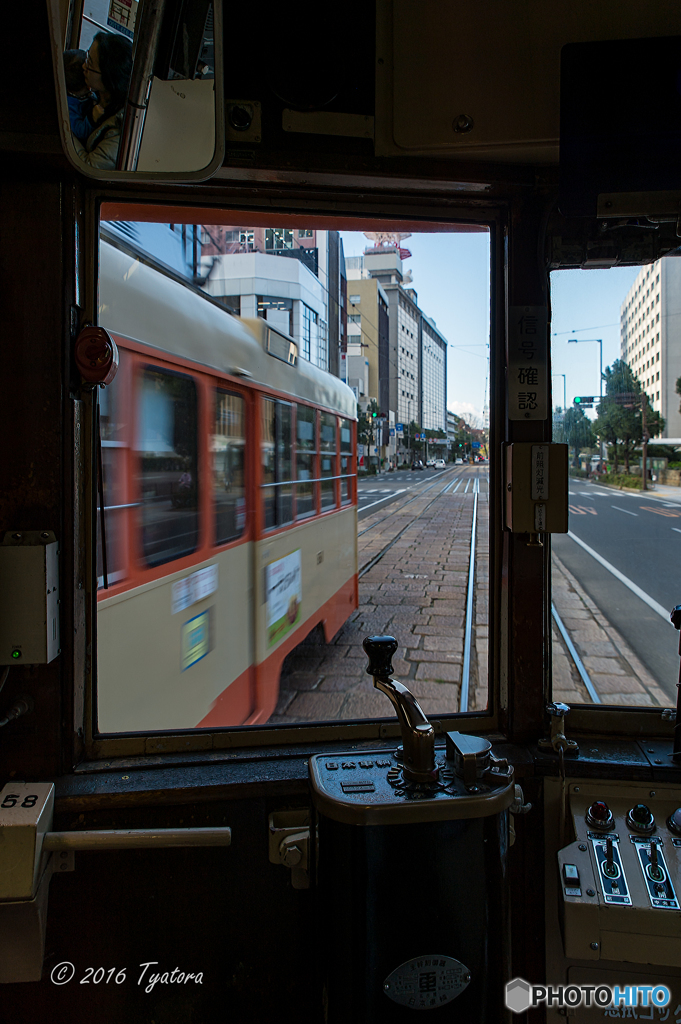 市電の走る街