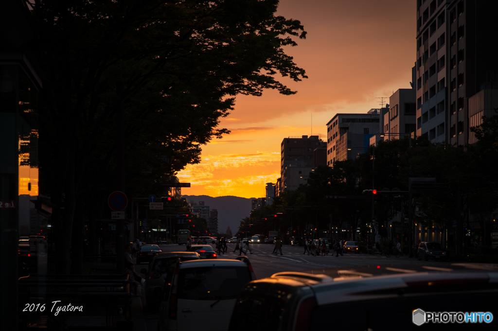 夕焼け