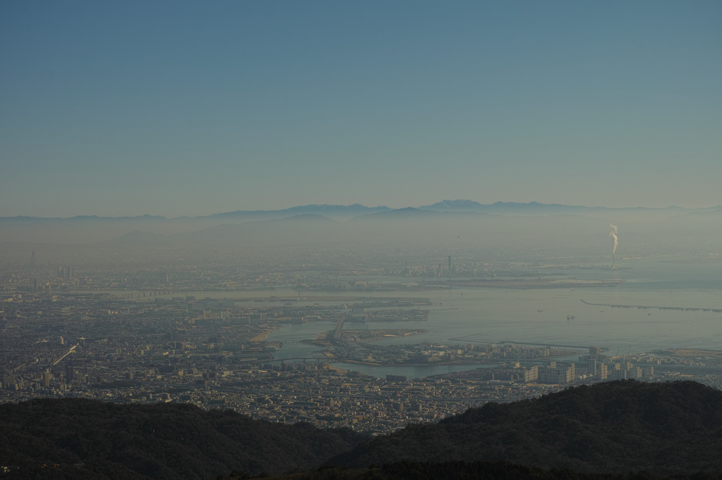 六甲山から