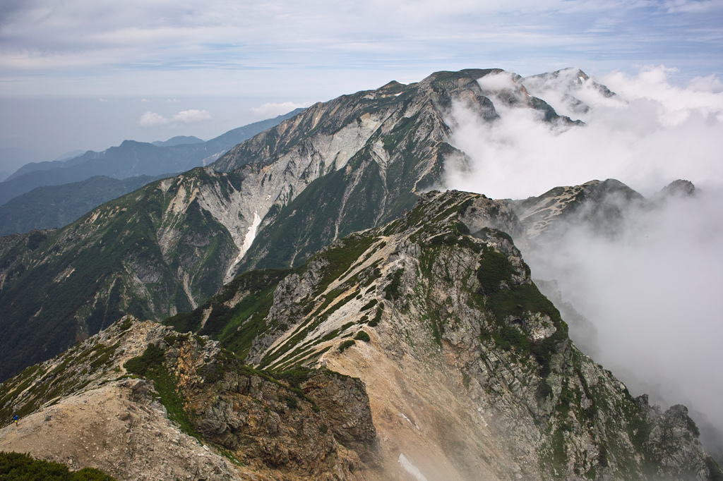 唐松岳登山_夏