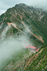 五竜岳登山_夏