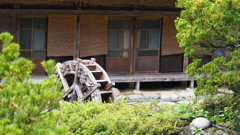 白川郷と水車