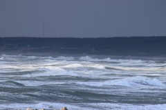 大寒波の日本海