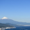 日本平からの富士山と清水港