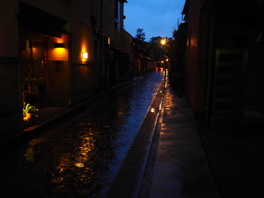 雨の金沢①