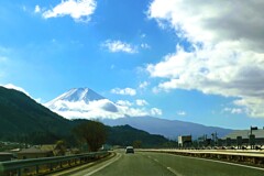 中央道からの富士山