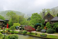 雨の箱根