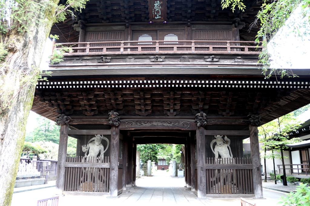 古刹の山門