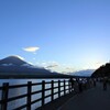 富士山麓さんぽ（山中湖からの富士山）
