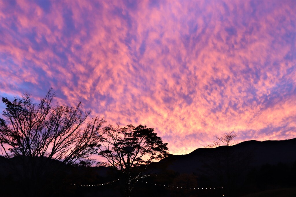 夕焼け雲