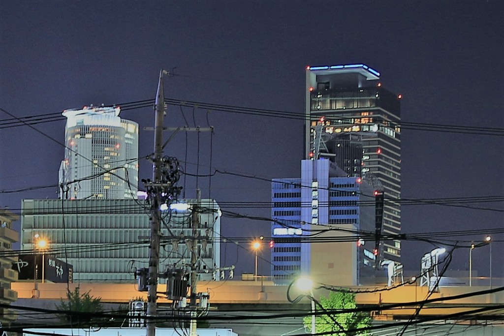 名古屋駅の方 夜景