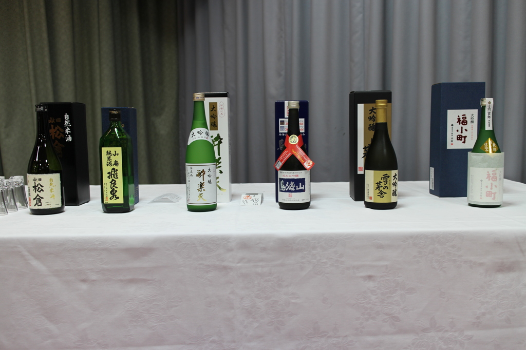 秋田の地酒大集合