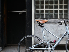 自転車のある風景