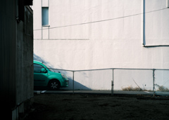 翠色のある風景